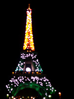 La Tour Eiffel par nuit